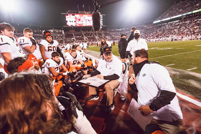 Charlie Dickey in the center is an excellent offensive line coach that will get the young linemen schooled up.